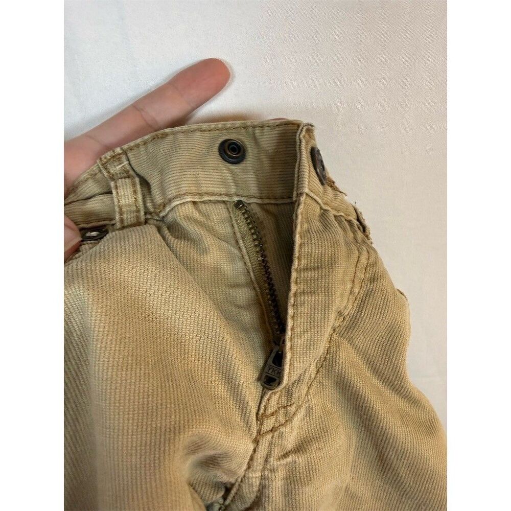OshKosh B'gosh Toddler Unisex Jeans Tan Slim Straight 5-Pocket Elastic Waist - Picture 15 of 15